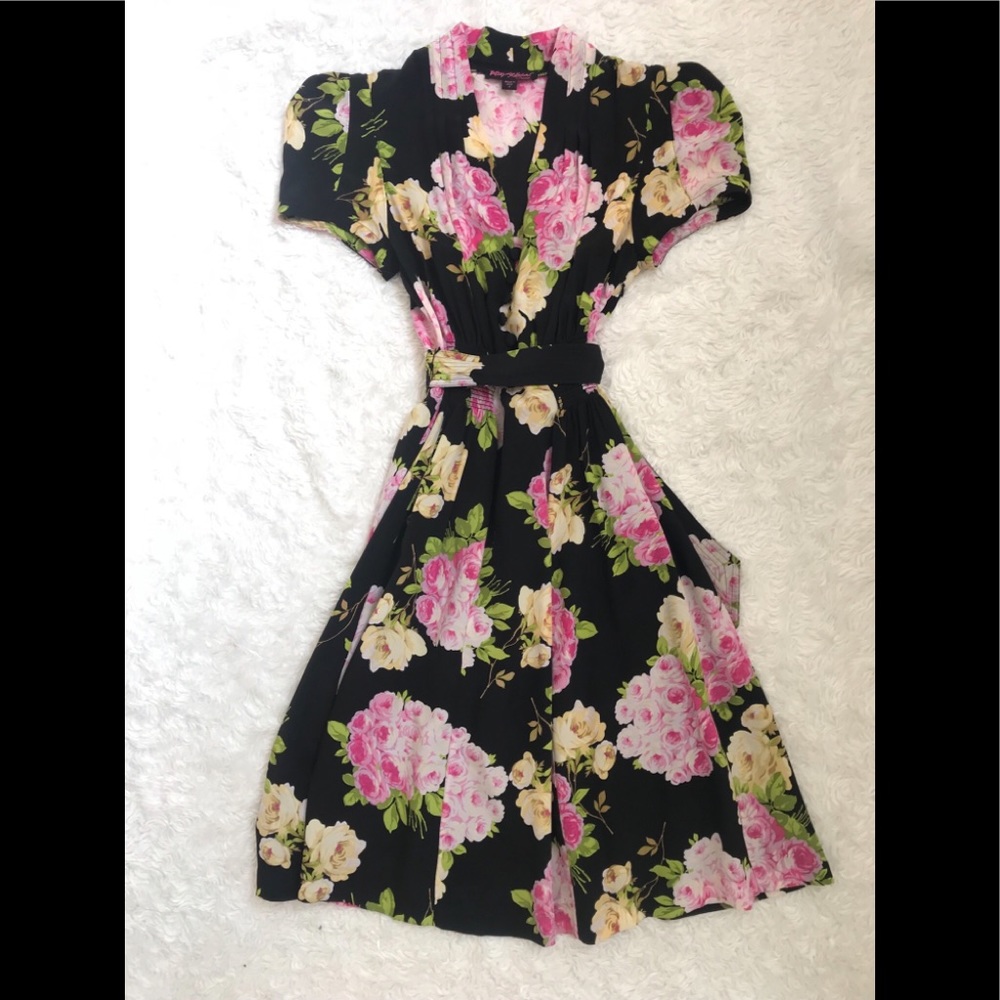 Betsy Johnson Floral Dress